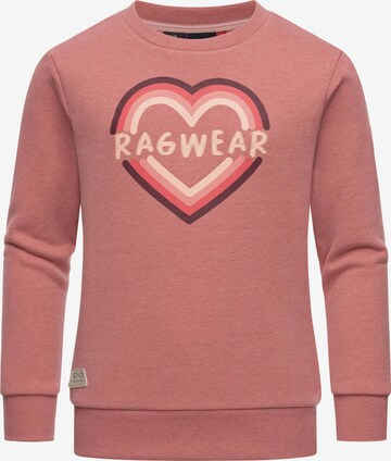 Ragwear Sweatshirt 'Evka' in Pink: front