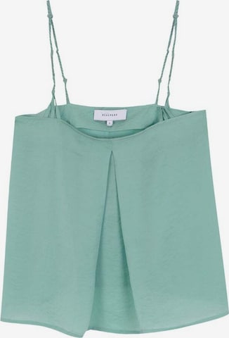 Scalpers Blouse in Groen: voorkant