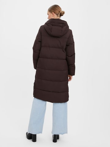 VERO MODA Wintermantel in Bruin