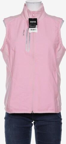 Polo Ralph Lauren Vest in L in Pink: front