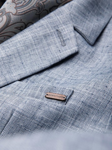 Coupe regular Veste de costume Ombre en bleu