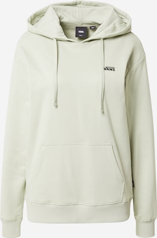 Sweat-shirt VANS en vert : devant