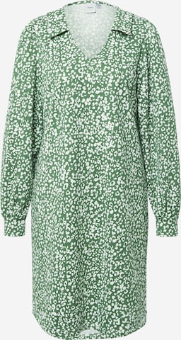 ICHI Shirt Dress 'KATE' in Green: front