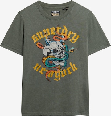 Superdry Shirt in Groen: voorkant