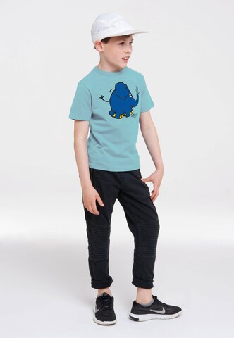 LOGOSHIRT Shirt 'Die Sendung mit der Maus - Elefant Törö' in Blue