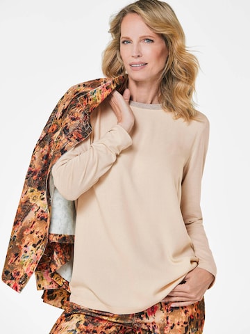 Goldner Bluse in Beige