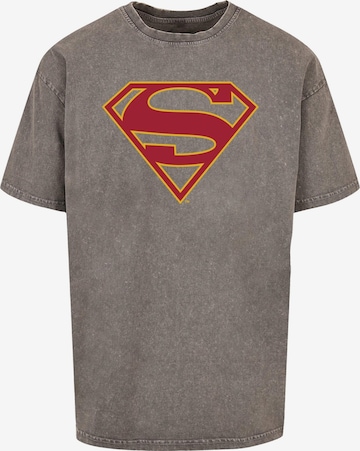 Maglietta 'Supergirl' di ABSOLUTE CULT in grigio: frontale