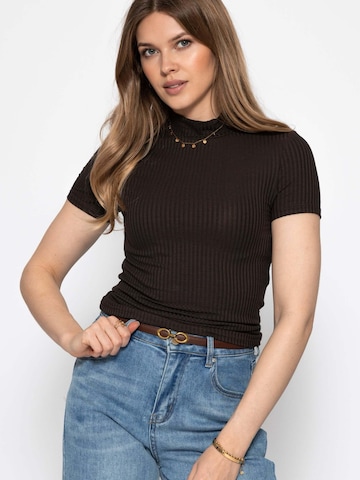 SASSYCLASSY Shirt in Brown