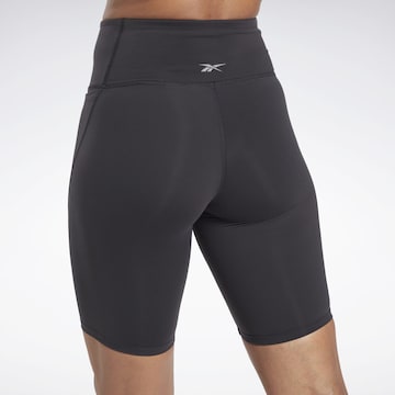 Reebok Skinny Sporthose in Schwarz