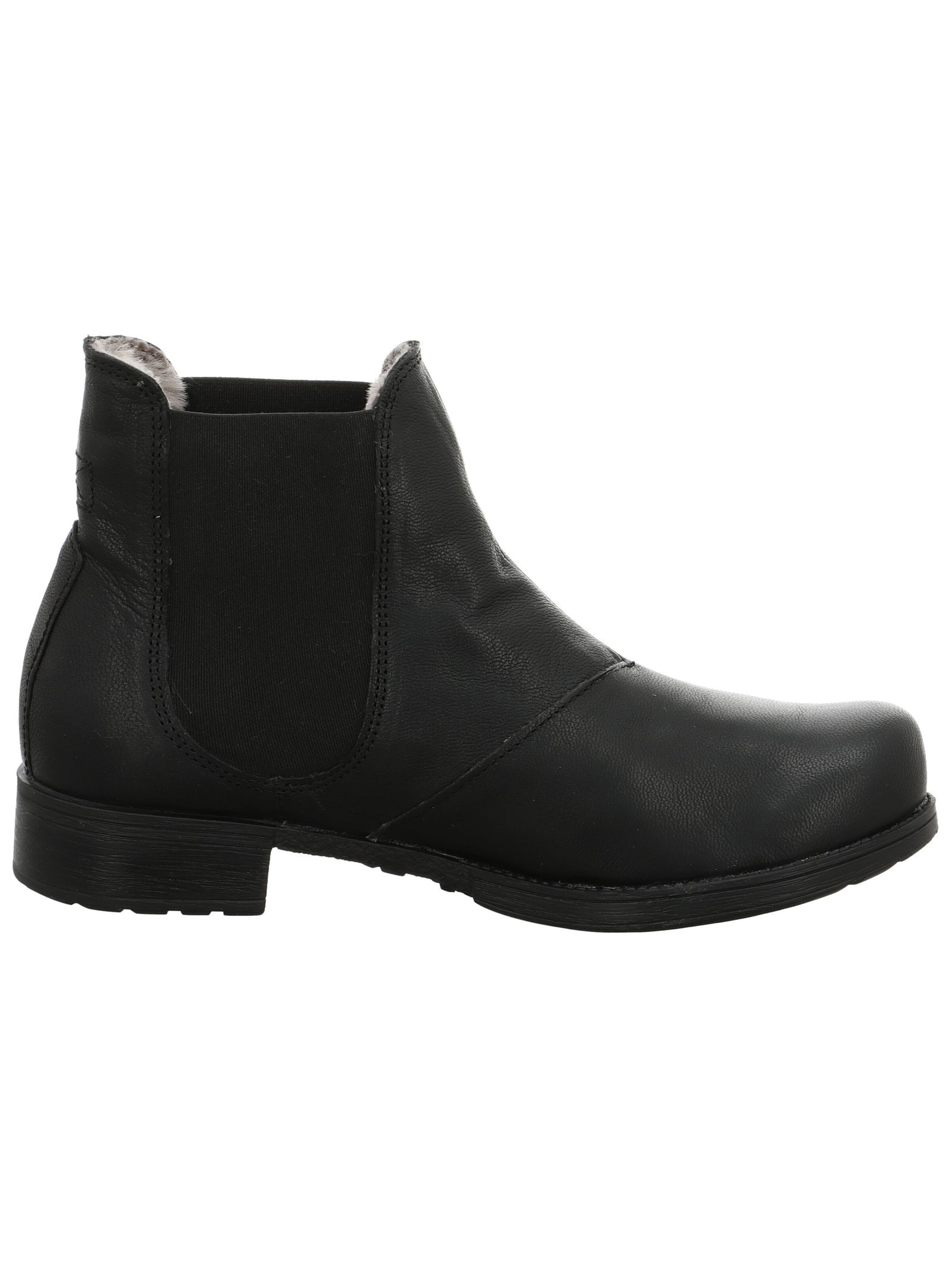 THINK! Chelsea Boots in Schwarz