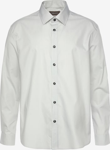 Man's World City Business EM Business Shirt in Grey: front