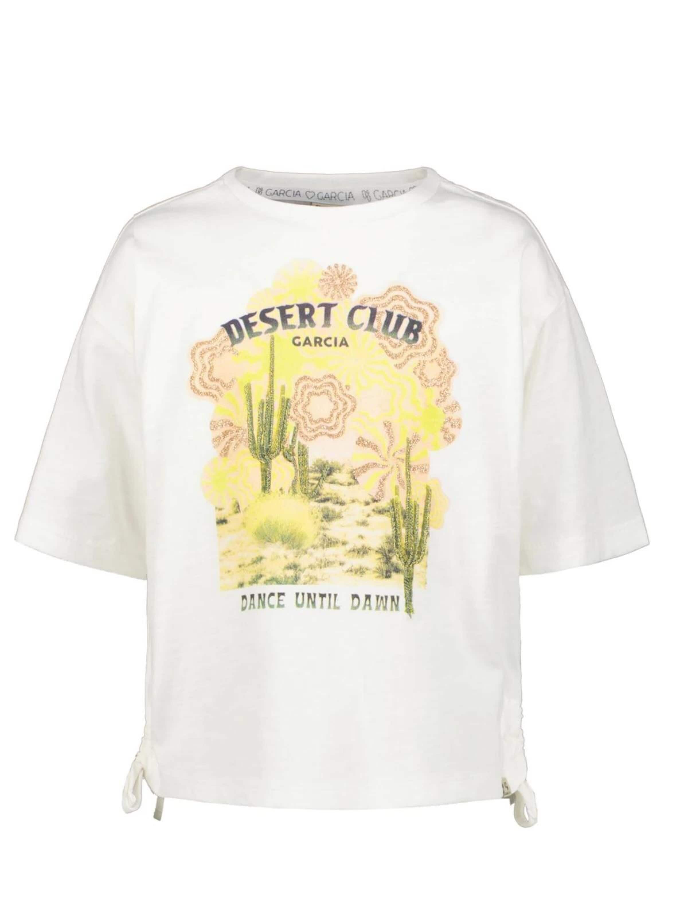 GARCIA Shirt in Wit: voorkant