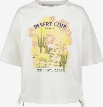 GARCIA Shirt in Wit: voorkant