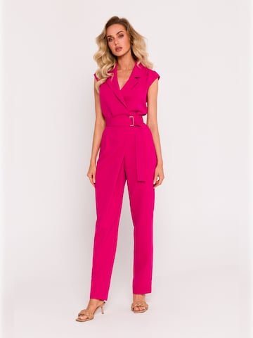 made of emotion - Jumpsuit en rosa