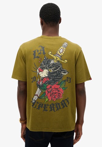 Superdry Shirt 'Neo Trad' in Green: front