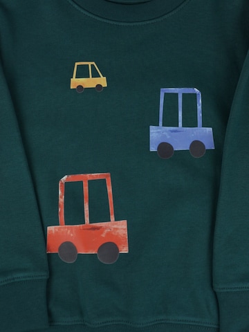 MelaDi Mikina 'Autos' - Zelená