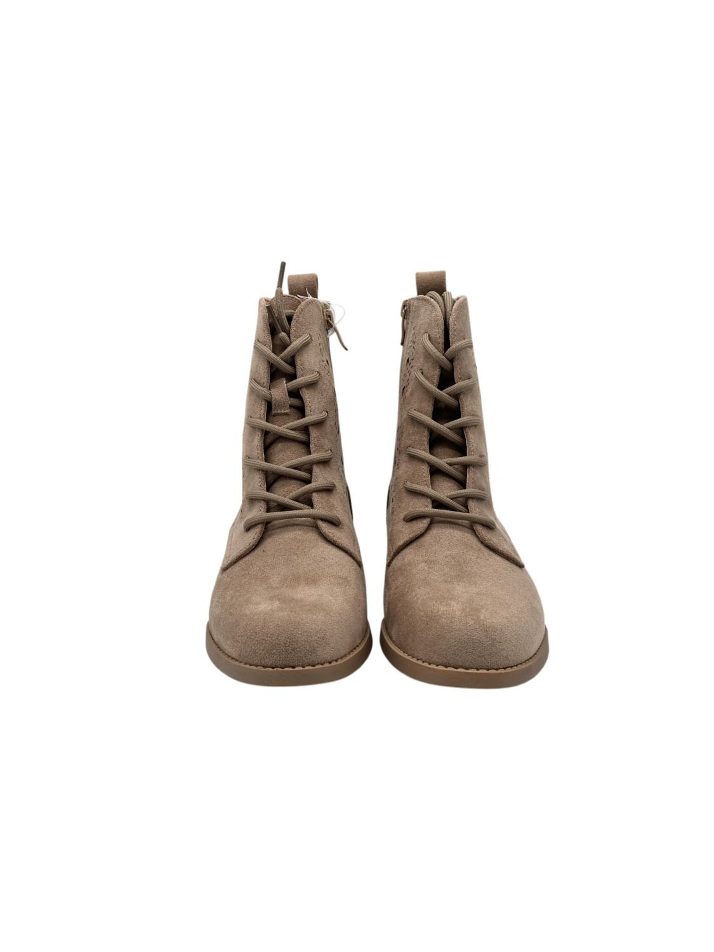 Nowaland Schnürstiefelette‌ in Beige