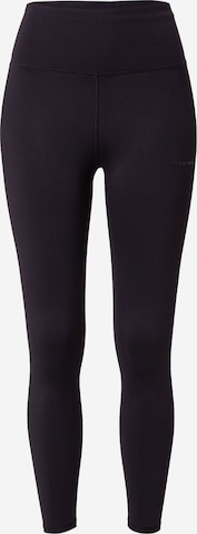 Röhnisch Skinny Workout Pants 'NORA' in Black: front