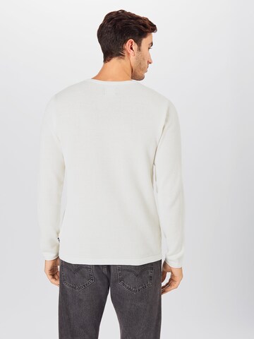 Only & Sons Regular Fit Pullover 'PANTER' in Weiß