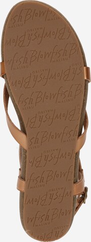 Blowfish Malibu T-Bar Sandals 'GRANOLA' in Gold