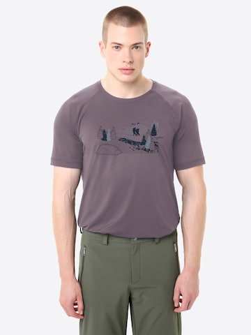 VAUDE Funktionsshirt 'Gleann II' in Lila