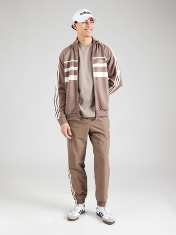 ADIDAS ORIGINALS Sweat jacket 'The First' in Brown