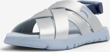 CAMPER Sandals 'Oruga' in Silver: front