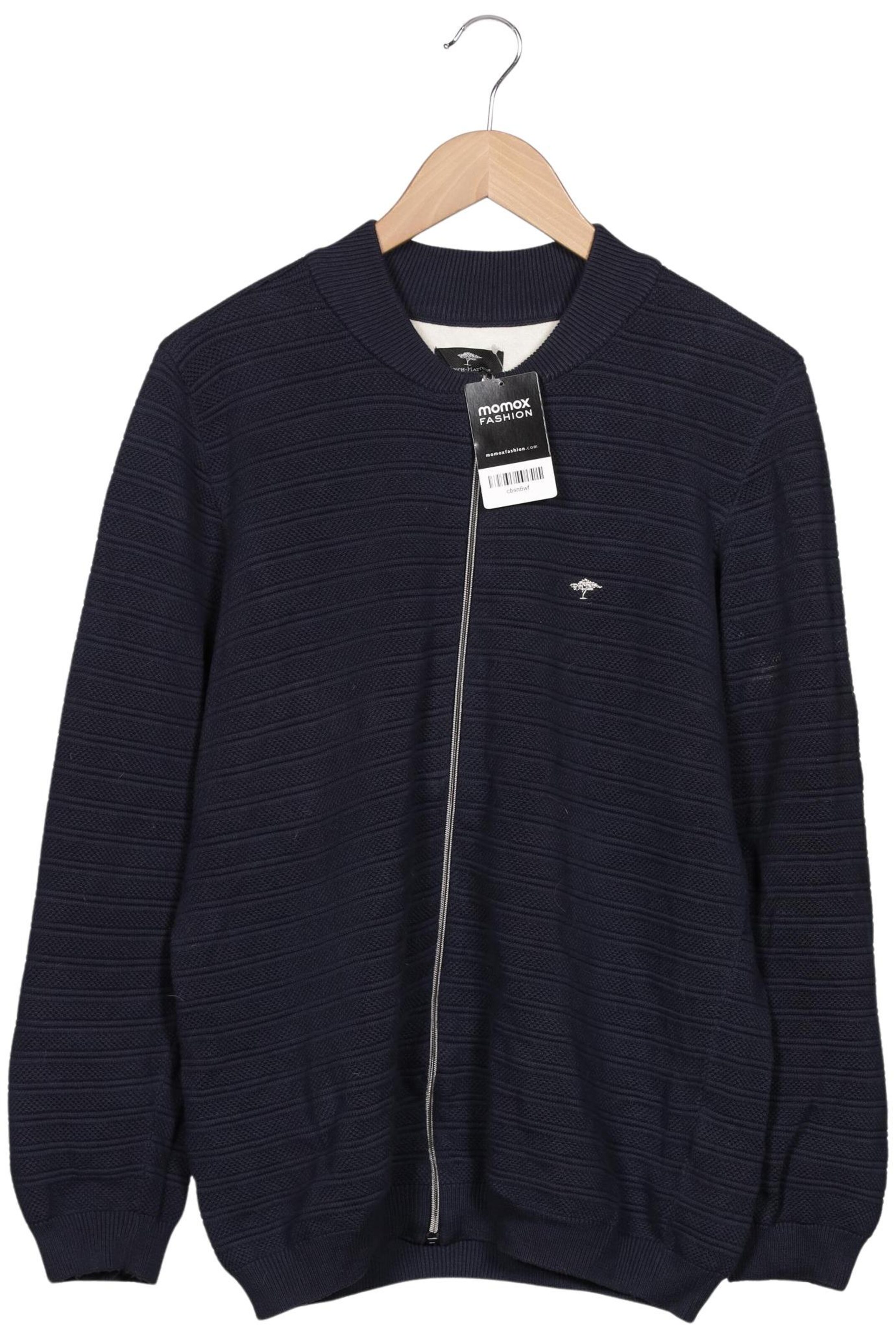 FYNCH-HATTON Strickjacke M in Blau: Vorderseite