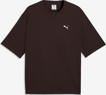 PUMA Shirt in Bruin: voorkant