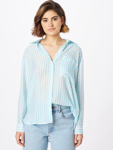 Pimkie Blouse 'SAVOLIGHT' in Blue: front