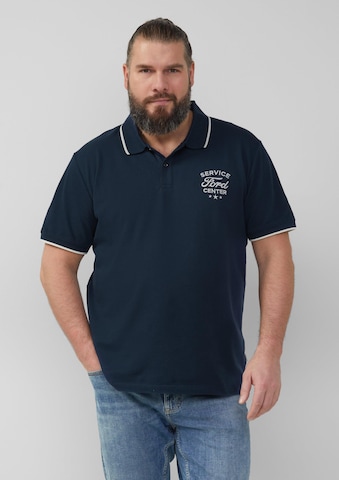 s.Oliver Shirt in Blauw: voorkant