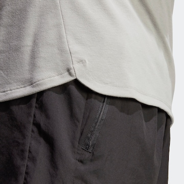 ADIDAS SPORTSWEAR - Camisa funcionais 'Designed For Training' em cinzento
