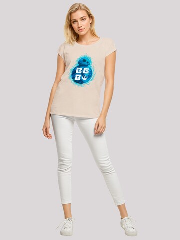 T-shirt 'BB 8' F4NT4STIC en beige