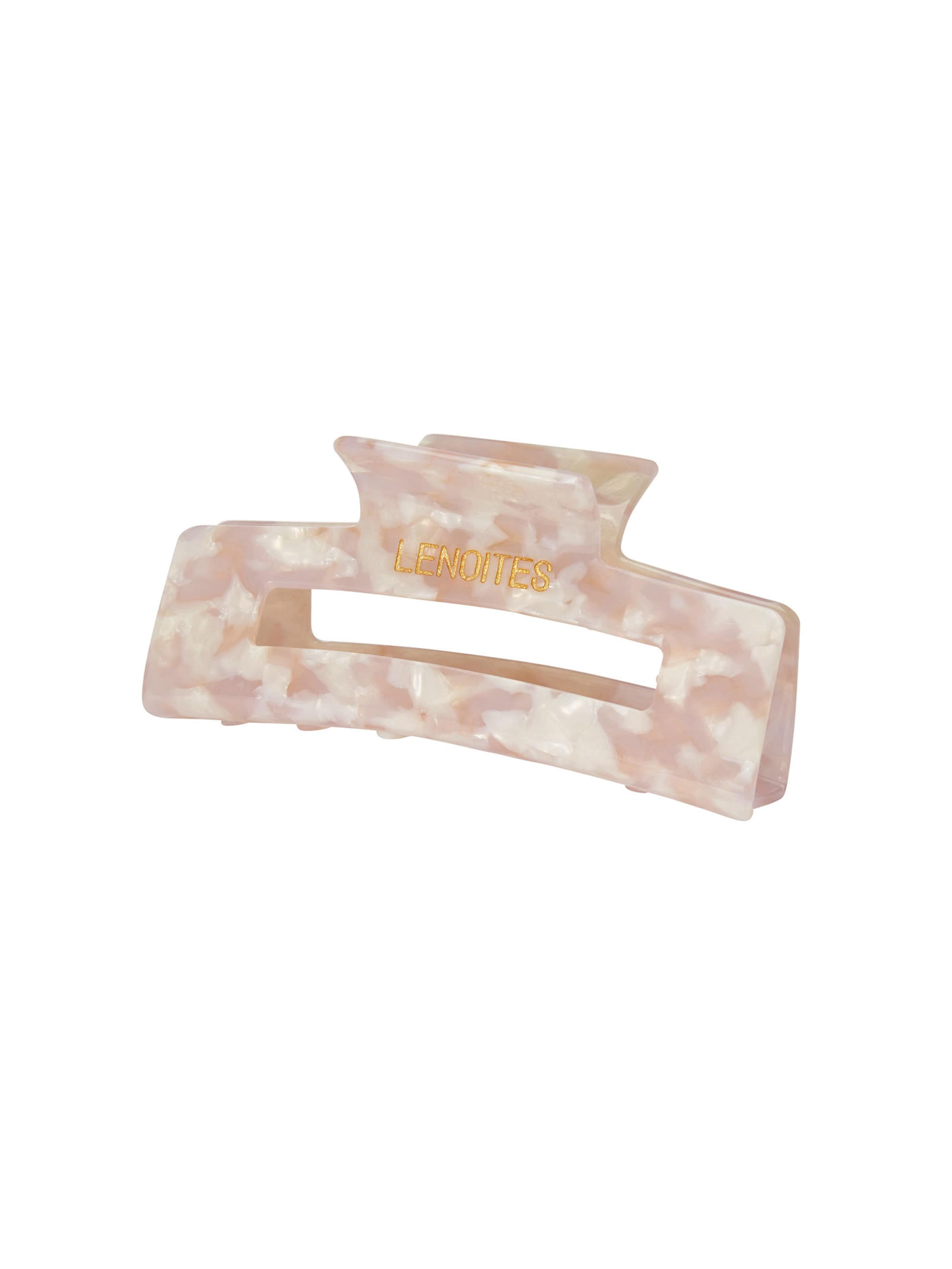 Lenoites Hair jewelry 'Pearly pink' in Pink: front