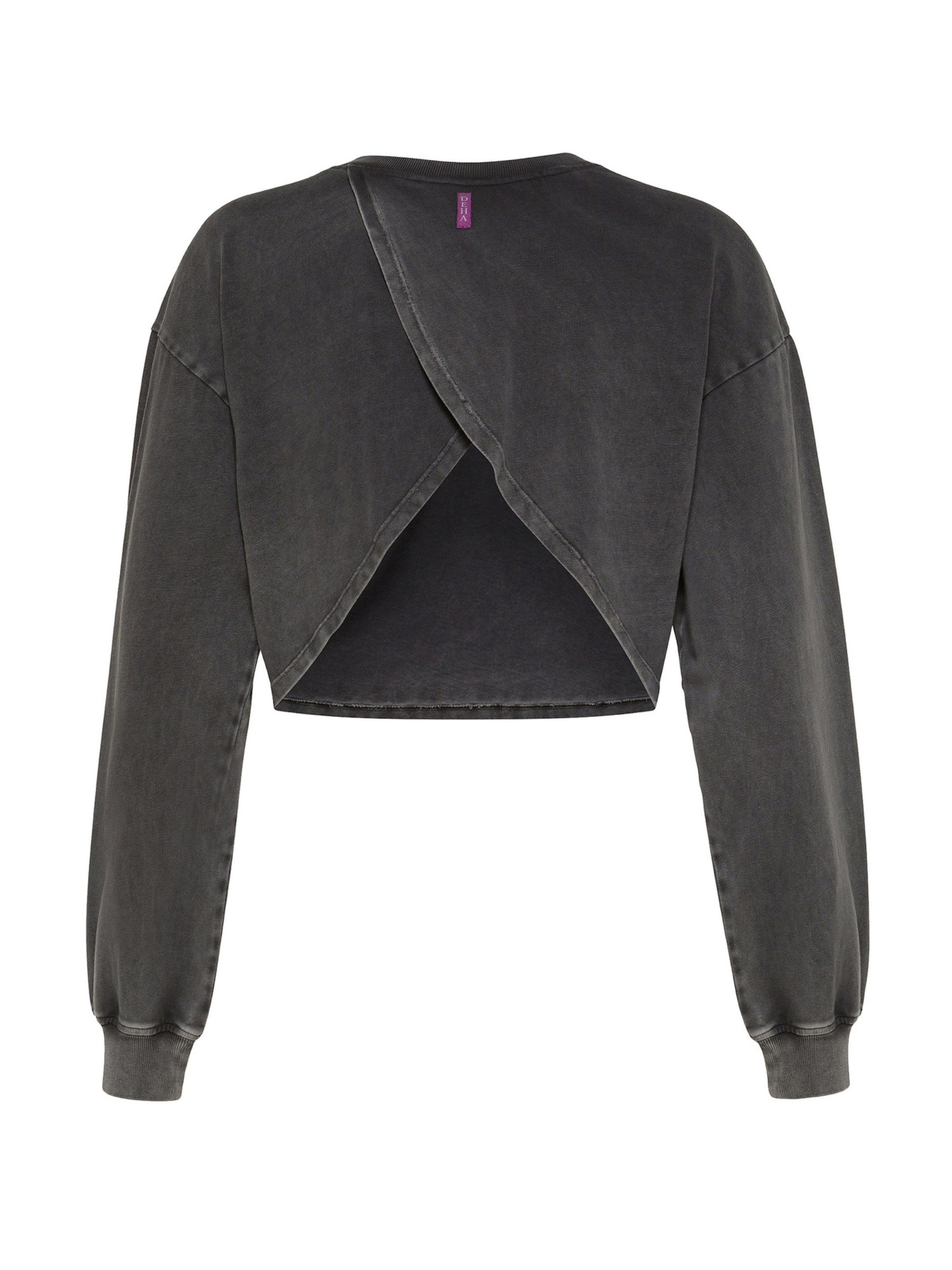 DEHA Sweatshirt in Schwarz