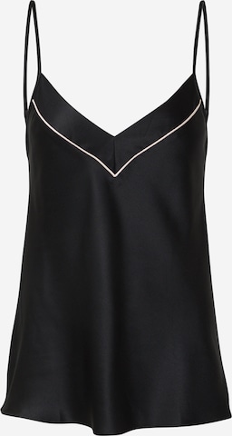 Chemise de nuit 'Cami' Hunkemöller en noir : devant