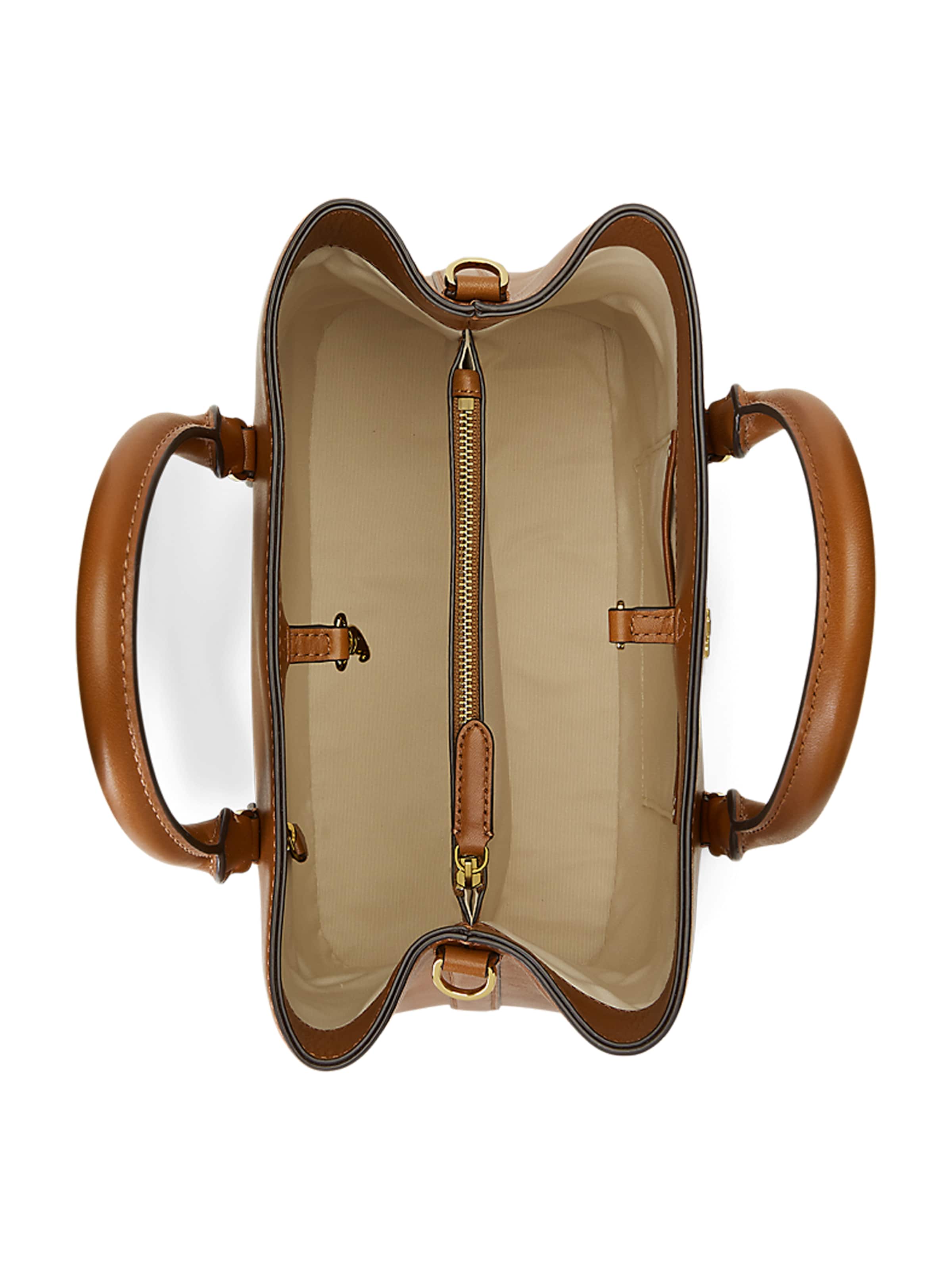 brūns Lauren Ralph Lauren Rokassomiņa 'MARCY'