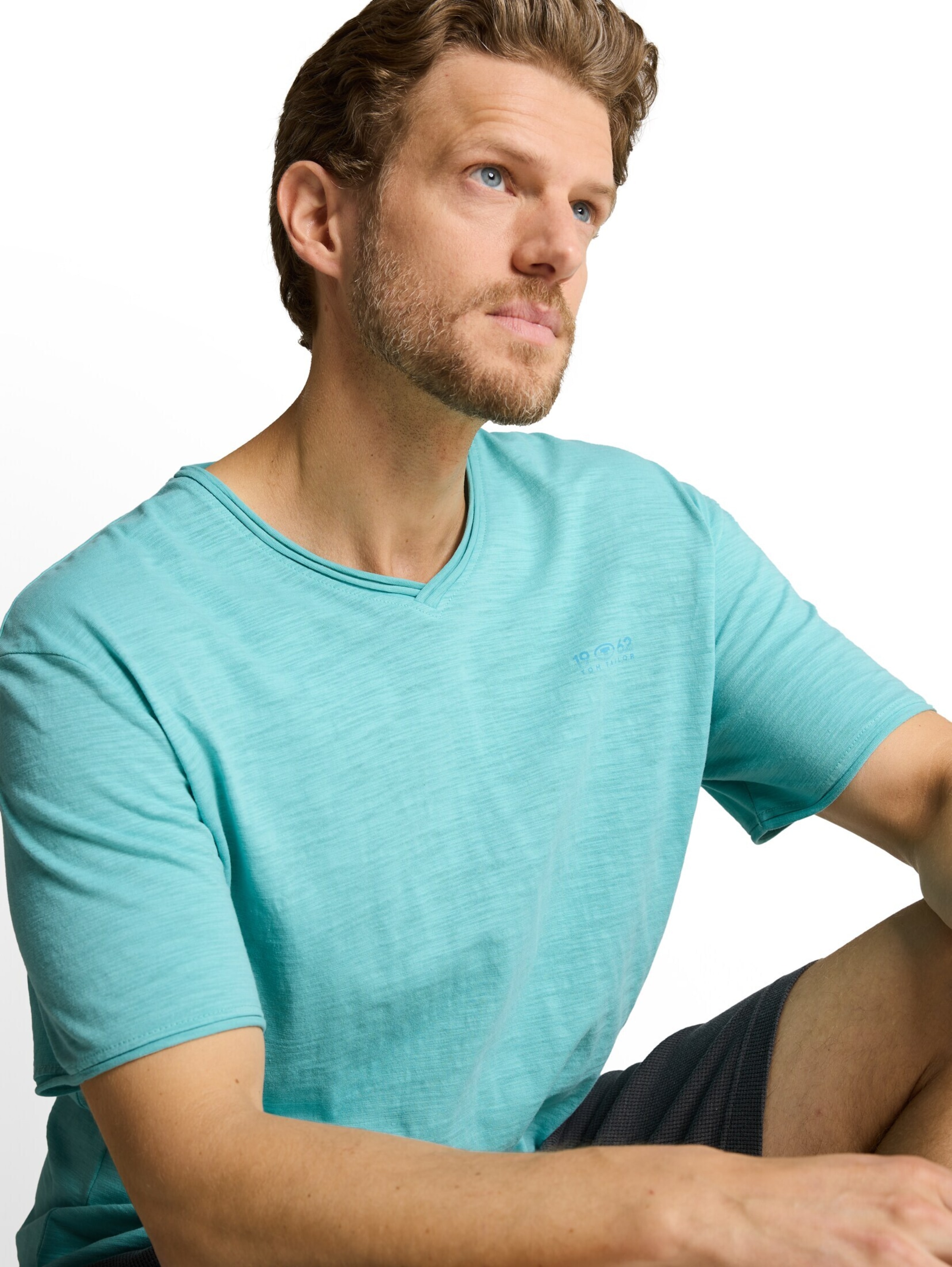 TOM TAILOR Shirt in Blue