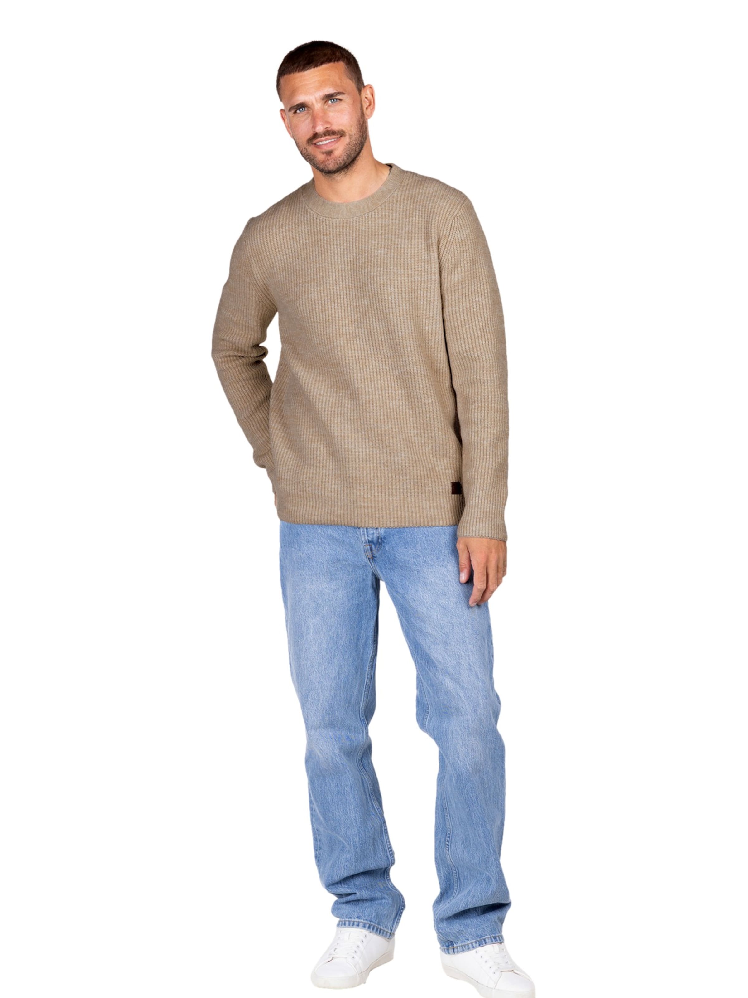 Key Largo Trui 'KLGLASGOW' in Beige