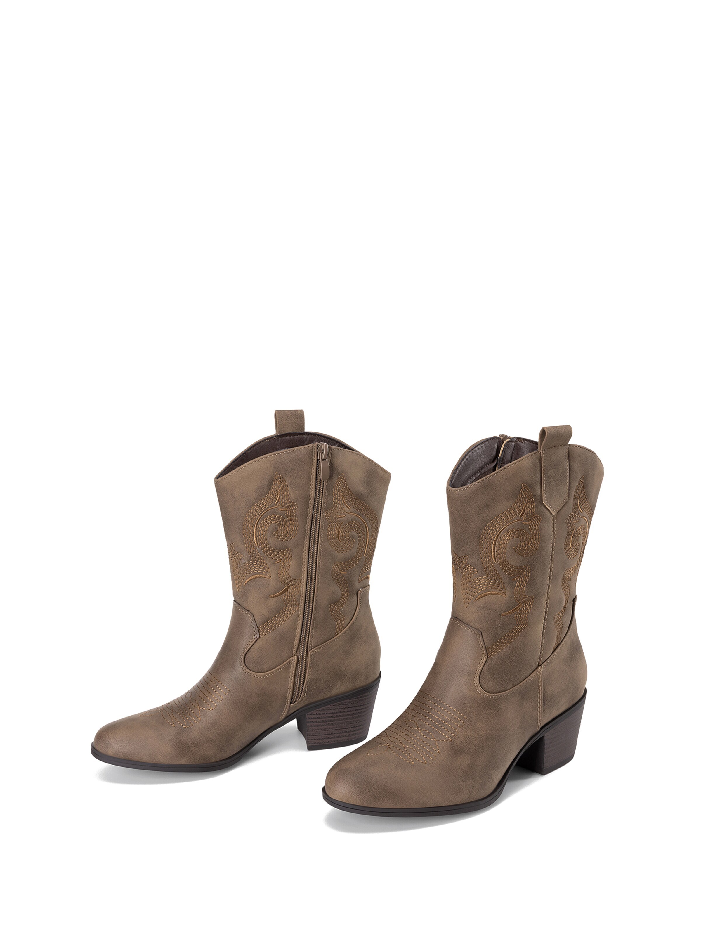 Boots 'DREAM PAIRS Klassische stiefel für Damen' Dream Pairs en beige