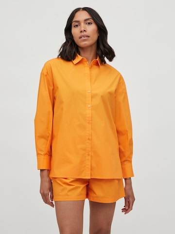 VILA Μπλούζα 'Polini' σε πορτοκαλί: μπροστά