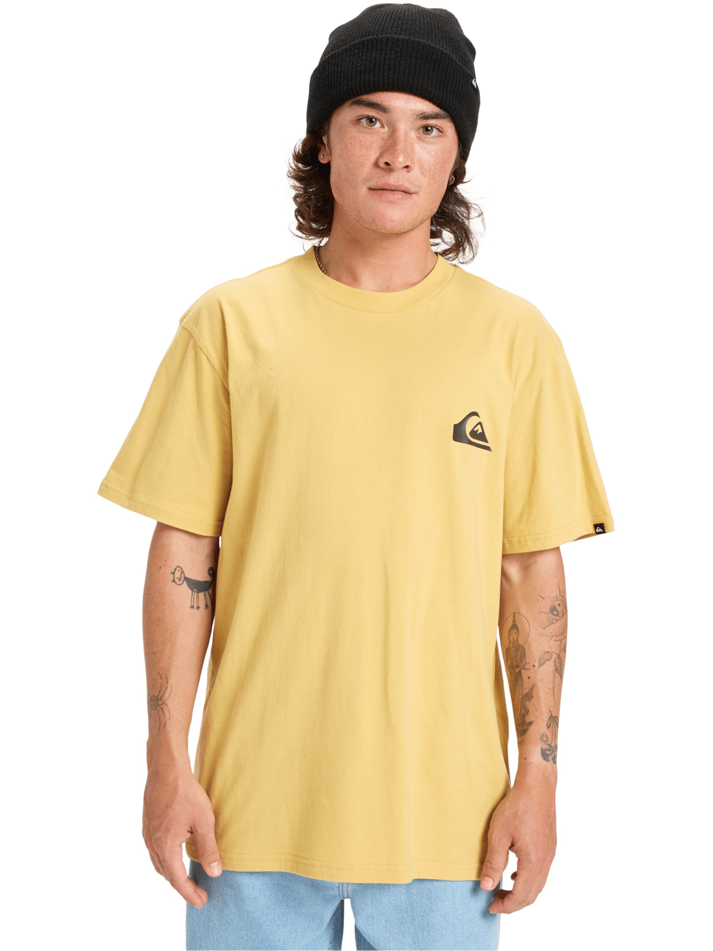 QUIKSILVER Performance Shirt in Yellow: front