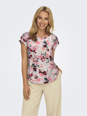 Camicia da donna 'ONLVic' di ONLY in rosa: frontale