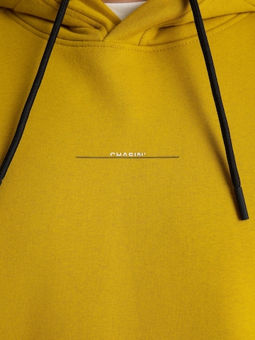 Sweat-shirt 'Connect Hood' CHASIN' en jaune
