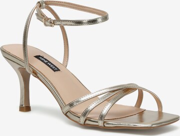 Nine West Riemensandale "Erata 2FX" in Gold