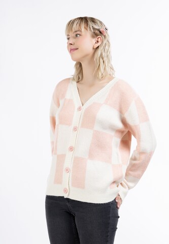 MYMO Strickjacke 'Blonda' in Pink: predná strana