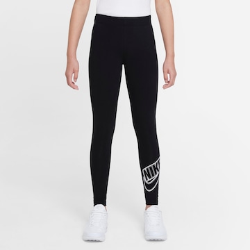 Skinny Leggings 'Favorites' di Nike Sportswear in nero: frontale