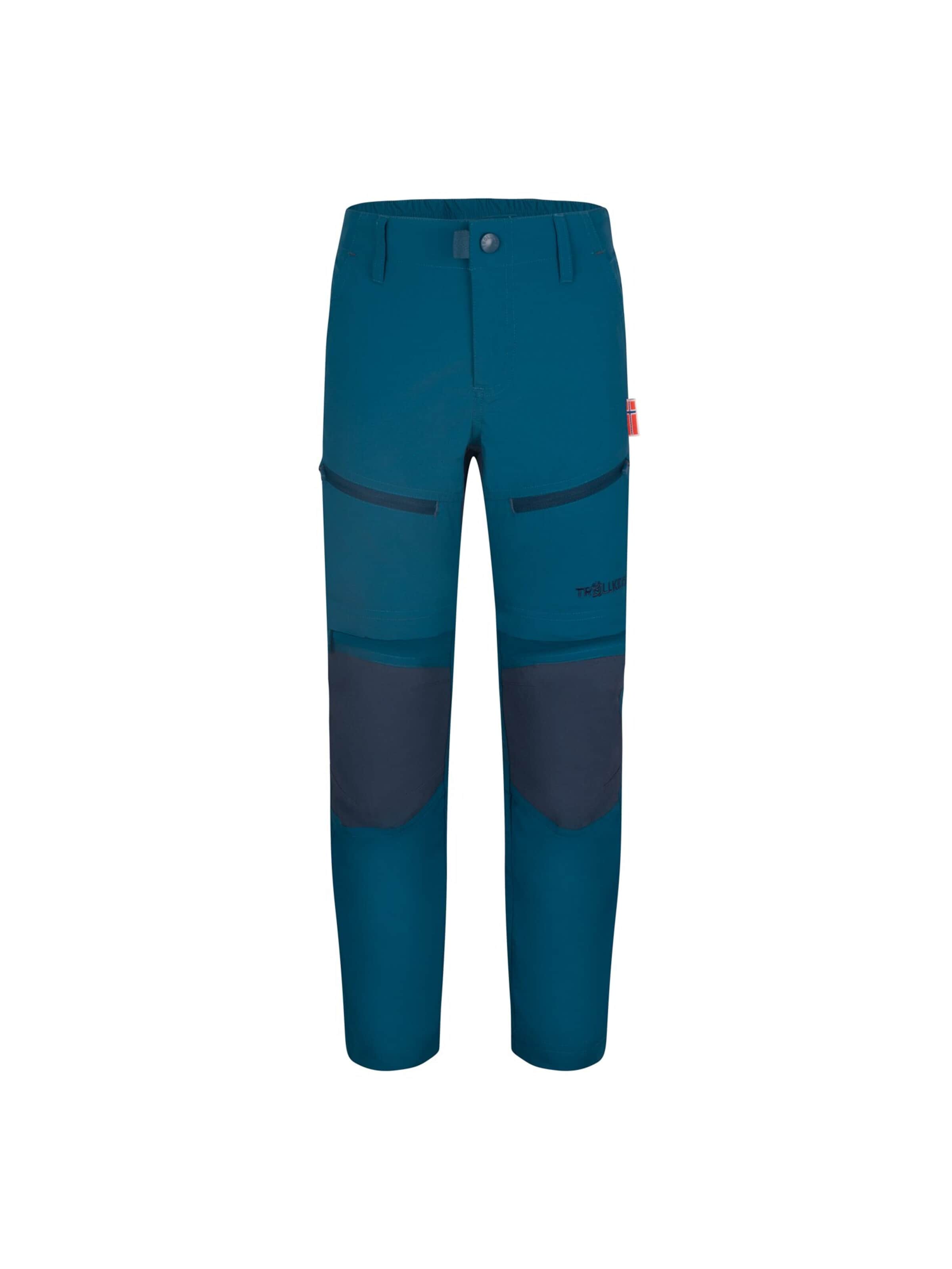 TROLLKIDS Workout Pants in Blue: front