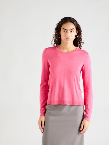 PIECES Sweater in Pink: front