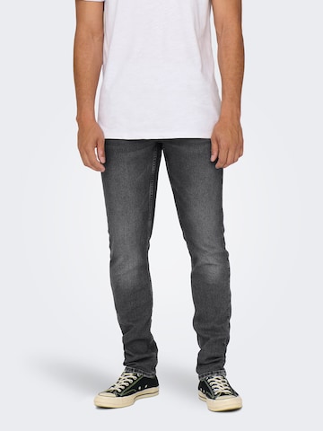 Only & Sons Regular Jeans 'ONSWEFT' in Grey: front